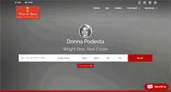 Desktop Screenshot of donna.wrightinnyack.com